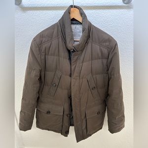 Brunello Cucinelli Brown Quilted Jacket